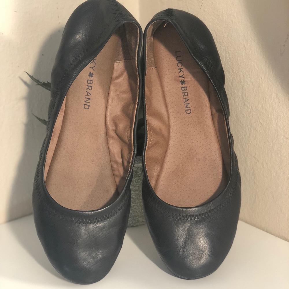 Black Lucky Brand Flats 🖤